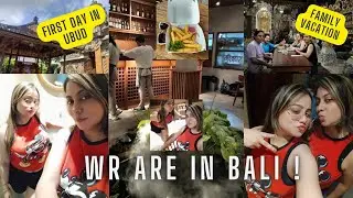 WE ARE IN BALI, INDONESIA 🇮🇩 || First day experience in Ubud, Bali || Epi - 2 #travelvlog