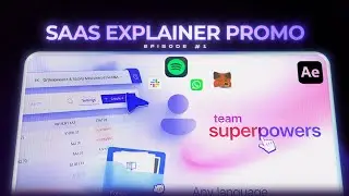 Create MODERN SaaS UI Text Animation in After Effects | Easy Beginner Tutorial