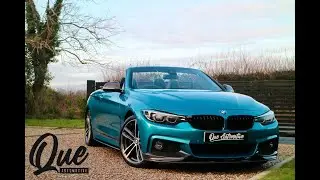 2018 BMW 440i M Sport Convertible with M Power & Sound Kit.