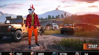 battleground survival shooter gameplay offline glow wall 🧱