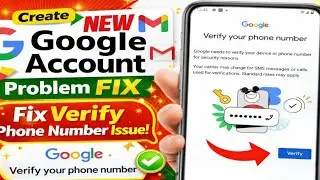 Unlimited Skip Gmail Create || New Method 2026 | gmail account verification problem /নতুন মেথড ২০২৫/