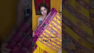HANDWOVEN PURE RAW SILK SAREE FROM CHATTISGARH | PART 2| JOYEE KOLKATA