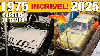 CARRO 0KM É DESENTERRADO APÓS 50 ANOS GUARDADO EM CÁPSULA DO TEMPO E IMAGENS IMPRESSIONAM!!!