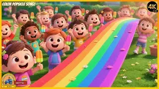 Kids Enjoy Color Popsicle Song For Kids | Artful Animations