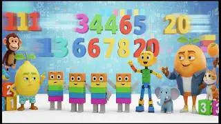 Count to 100 with Fruits & Friends 🍓🍉 | High-Energy Learning for Kids!