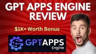 GPT Apps Engine Review | Quick DEMO, $1K+ Worth Premium Bonus