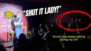 Drunk Lady Heckles Me During Comedy Show