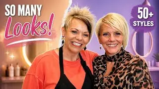 Asymmetrical Pixie Cuts | Over 50 Hairstyles | Pixie Hairstyles