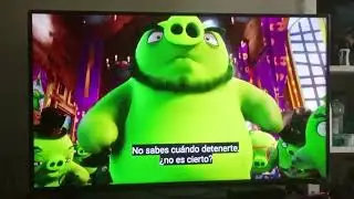 Angry Birds La Pel&iacute;cula (2016) El Rey Leonard El Cerdo Nunca Se Sabes Es Cuando Parar, &iquest;Verdad?
