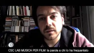 CSC LAB musica per film, la testimonianza degli allievi