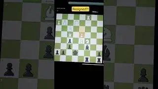 resigned?! #chessdaily #chess #chessjourney