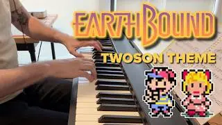 Earthbound / Mother 2 - Twoson Theme on Piano