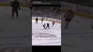 What a hit by Rasmus Anderson