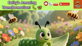 Cally the Curious Caterpillar 🐛🌸➡️🦋 | Magical Kids&rsquo; Story
