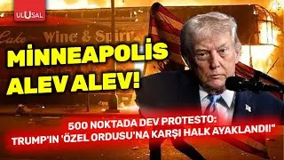 Minneapolis alev alev! 500 noktada dev protesto: Trump'ın '&Ouml;zel Ordusu'na karşı halk ayaklandı!