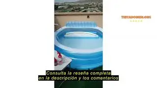 Rese&ntilde;a del Intex Swim Centre Family Lounge Pool with built-in seat and backrest #57190