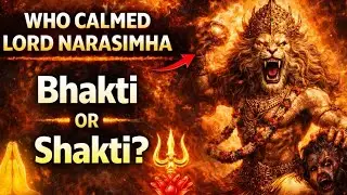 Who Calmed Lord Narasimha — Bhakti or Shakti ?#Narasimha#SanatanaDharma#HinduMythology#Bhakti#Shakti