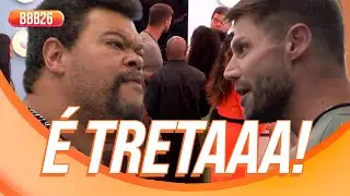 EITAAA! 🔥💥😱 Babu Santana e Jonas Sulzbach BRIGAM após o SINCERÃO | BBB 26