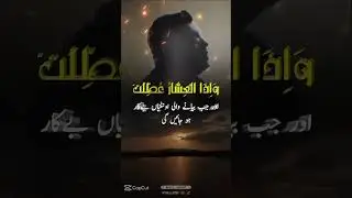 Surah Takwir Ayat 1-9 | Beautiful Recitation by Hamed Alizadeh | Quranic Bliss #Quran #SurahTakwir