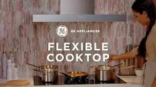 GE Appliances Radiant Electric Cooktop with Flexible Functionality