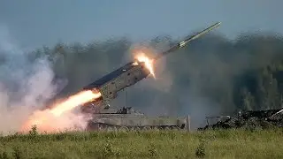 MLRS TOS-1A Solntsepyok🔥 Combat Work❗