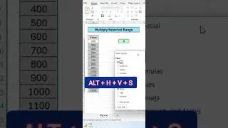 Multiply Selected Cells in Excel 🔥 (1 Click Trick) |Excel Trick: Multiply Multiple Cells at Once!
