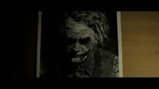 Joker realistic  sketch cinematic B ROLL