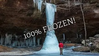 Frozen Copperas Falls Hike - Red River Gorge, Kentucky