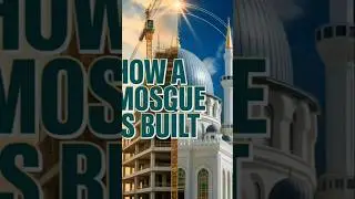 How a Mosque Is Built #faithandtechnology #architecture #aigenerated