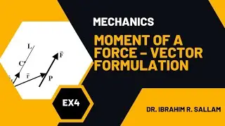 Moment of a Force &ndash; Vector Formulation 4