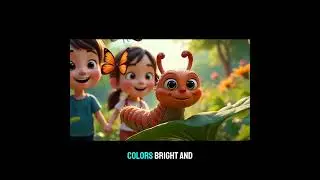 Butterfly Oh Butterfly - Butterfly life Cycle for Kids 🎵 #ButterflyLifeCycle #KidsLearning