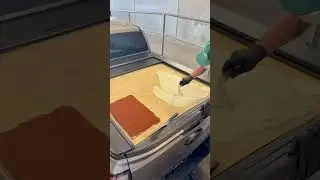 Скрытый прямоугольный торт (🎥 @Foodp&bull;rn @Roger Roger Deli. @StreetArtGlobe )   #short