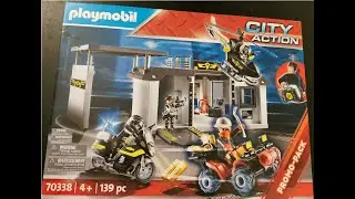 Unboxing Playmobil 70338 🚁 Comisar&iacute;a SEK port&aacute;til | Especial para coleccionistas