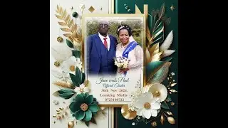 Jane weds Paul Trailer,30th Nov 2024.Lensking Media 0723100722