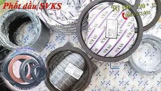 Phớt dầu SVKS TG 140*170*14, SVKS TG 190*220*15 | Phốt chặn dầu trục m&aacute;y c&aacute;n nhựa - KND Shops