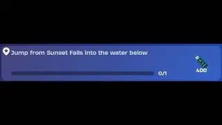 JUMP FROM SUNSET FALLS INTO THE WATER BELOW-FORTNITE-01-22-2026