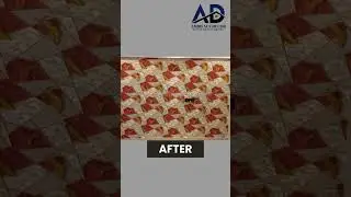 Dull to Dazzling | Stunning Room Makeover with Imported Washable Wallpaper! ✨🏡