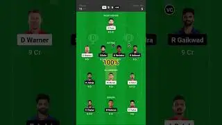 CSK vs DC today 🔴 match best dream 11 IPLb2024 team #ipl2024 #dream11teamtoday #cskvsdcdream11team