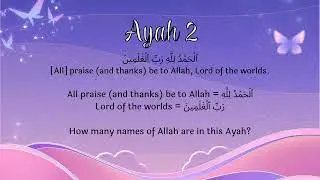 Surah Al Fatiha - Tadabbur