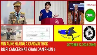October 22 Zing - SNDP Party In Pu Zo Zam Cu Hrilawknak A Zuamtum. Japan Ramah Nunau In Prime.