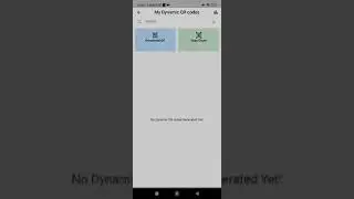 How to create dynamic (editable) qr code (Mobile App) for free