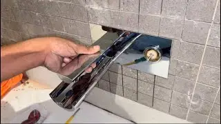 SINGLE LEVER JOVSTICK CONCEALED BASIN MIXER  install