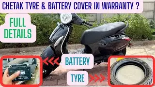 Bajaj Chetak Tyre & Battery Replacement 🔋🛞 Full Process Explained #chetakelectric 