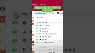 Hide Spreadsheet Columns in Airtable