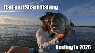 Kayak and Shark Fishing on Florida Coast