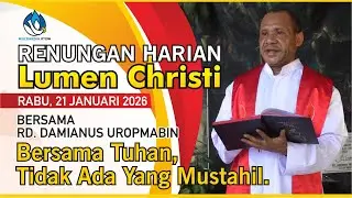 Lumen Christi - Rabu, 21 Januari 2026 | Peringatan Santa Agnes, Perawan Dan Martir