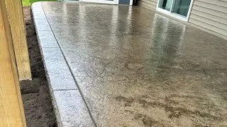 Custom patio design