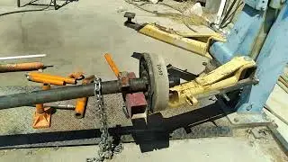 Trailer Axle Bent Repair