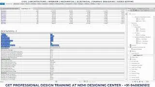 HVAC Load Report & Space Schedule in Revit MEP - Part 09 | Student Work | BIM Model