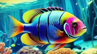 Dive Into the Ocean Realm 4K-Marvel at Sea Animal in The Best 4K ULTRA HD Aquarium-Relaxing music
